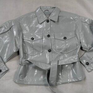 *NWOT* Women’s Sz. 10 ASOS Stylish Vinyl Jacket